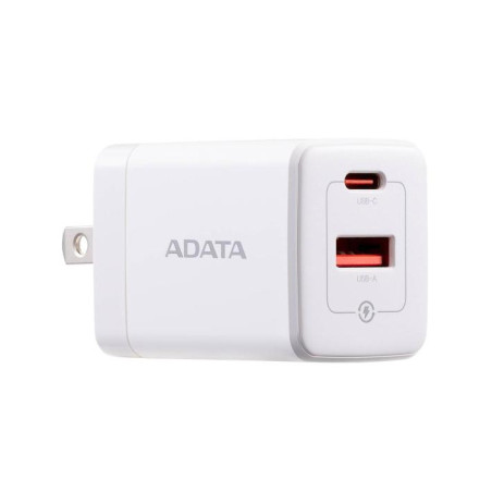 35W CARGADOR PARED ADATA USB/C BLANCO CHARGERU-0352-QCPDWH