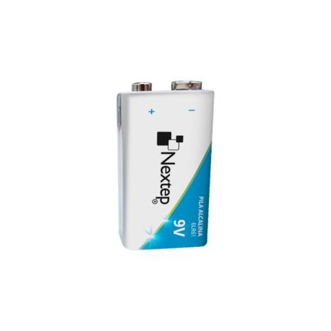 PILAS NEXTEP 9V ALCALINAS CUADRADA 6LR61 C/2 PZAS NE-282D