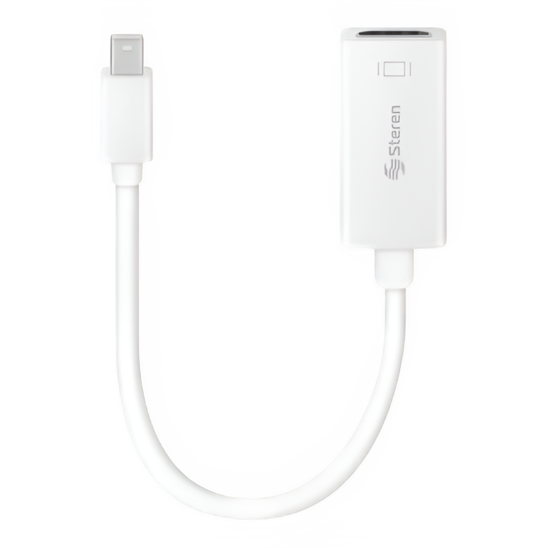 ADAPTADOR STEREN MINI DISPLAYPORT A HDMI C/BLANCO 506-410