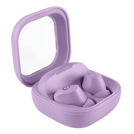 AUDIFONOS EASY LINE TWS FLORELA MORADO EL-995548