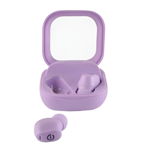 AUDIFONOS EASY LINE TWS FLORELA MORADO EL-995548
