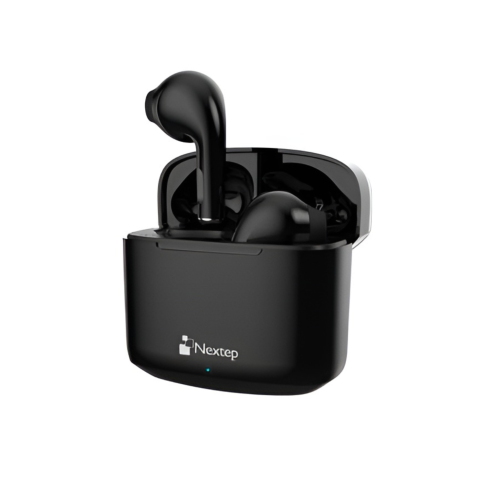 AUDIFONOS NEXTEP BUDS BLUETOOTH CONTROL TACTIL NEGRO NE-428N