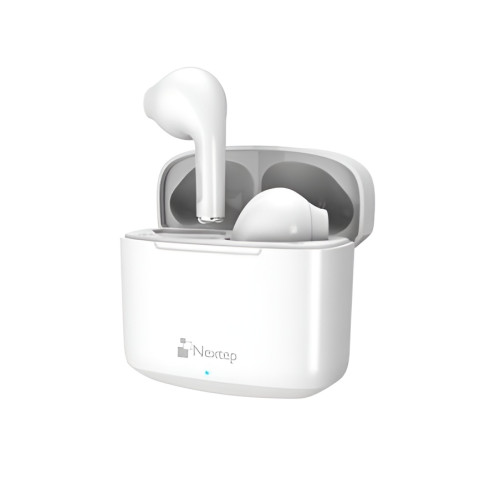 AUDIFONOS NEXTEP BUDS BLUETOOTH C/TACTIL BLANCO NE-428B