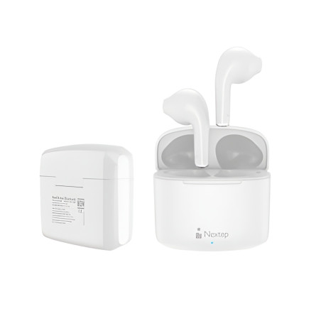 AUDIFONOS NEXTEP BUDS BLUETOOTH C/TACTIL BLANCO NE-428B