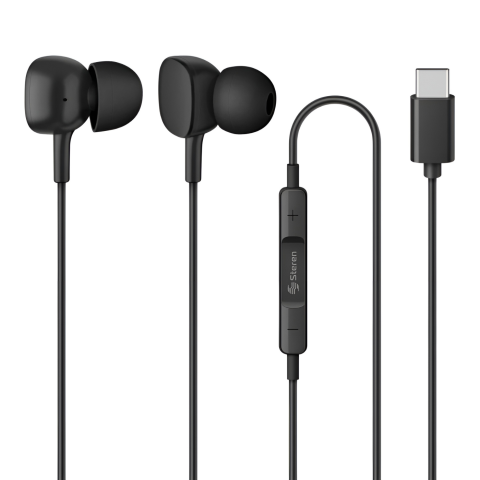 AUDIFONOS STEREN MANOS LIBRES USB-C 7MW AUD-394