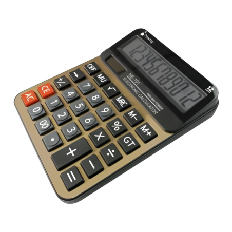 CALCULADORA NEXTEP 12 DIG GRAN ESCRITORIO SOLAR/BAT NE-191
