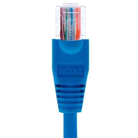 CABLE DE RED NEXXT SOLUTIONS CAT5E 90CM AZUL AB360NXT02