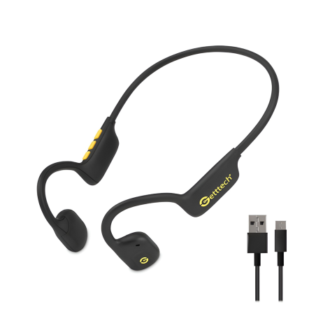 AUDIFONOS DEPORTIVOS GETTECH INALAM. GUE-MSSBT-01-YW