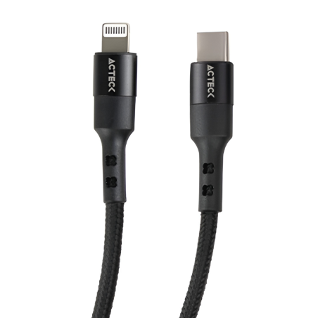 CABLE ACTECK USB C A LIGHTNING LINX PLUS CL420 1M