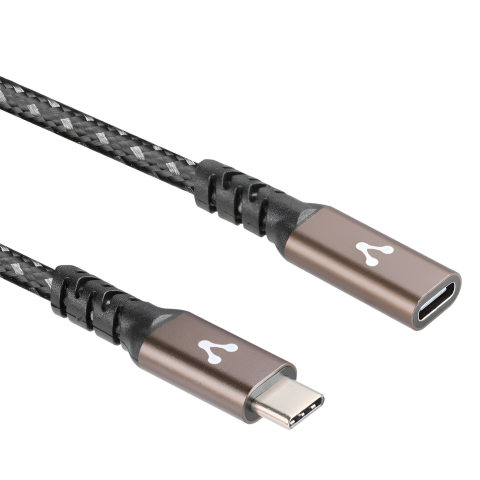 CABLE EXTENSION VORAGO TIPO C HEMBRA A C MACHO 1M CAB-127