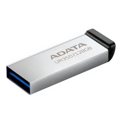 MEMORIA ADATA 128GB USB UR350 3.2 METAL NEGRO