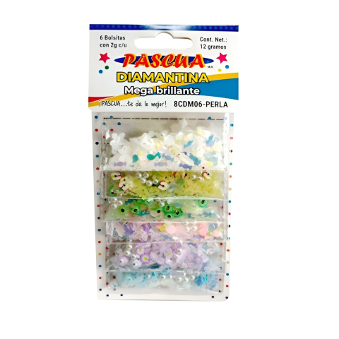 KIT DIAMANTINA 12G PASCUA 8CDM06-PERLA FIG C/6 BL 120087