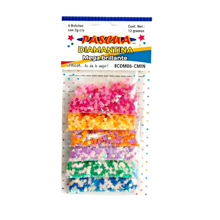 KIT DIAMANTINA 12G PASCUA 8CDM06-CMIN FIG C/6 BL 120089