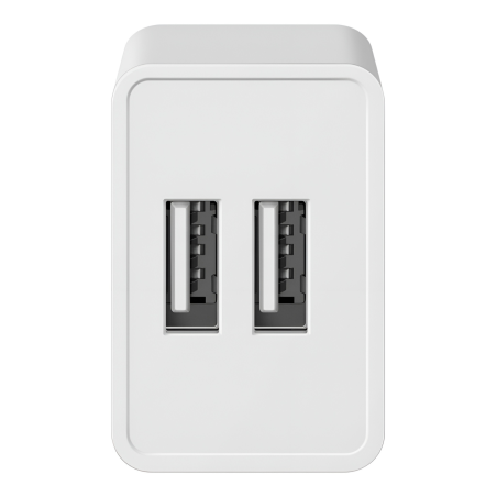10W CARGADOR STEREN USB DOBLE ELI-713