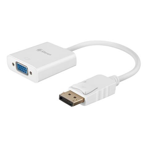 ADAPTADOR STEREN DISPLAYPORT A VGA 50/60 HZ 1080P  506-452