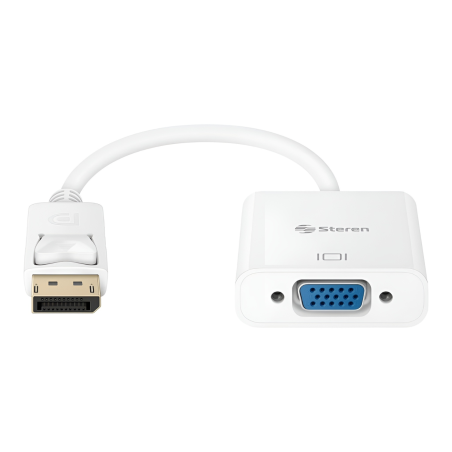 ADAPTADOR STEREN DISPLAYPORT A VGA 50/60 HZ 1080P  506-452