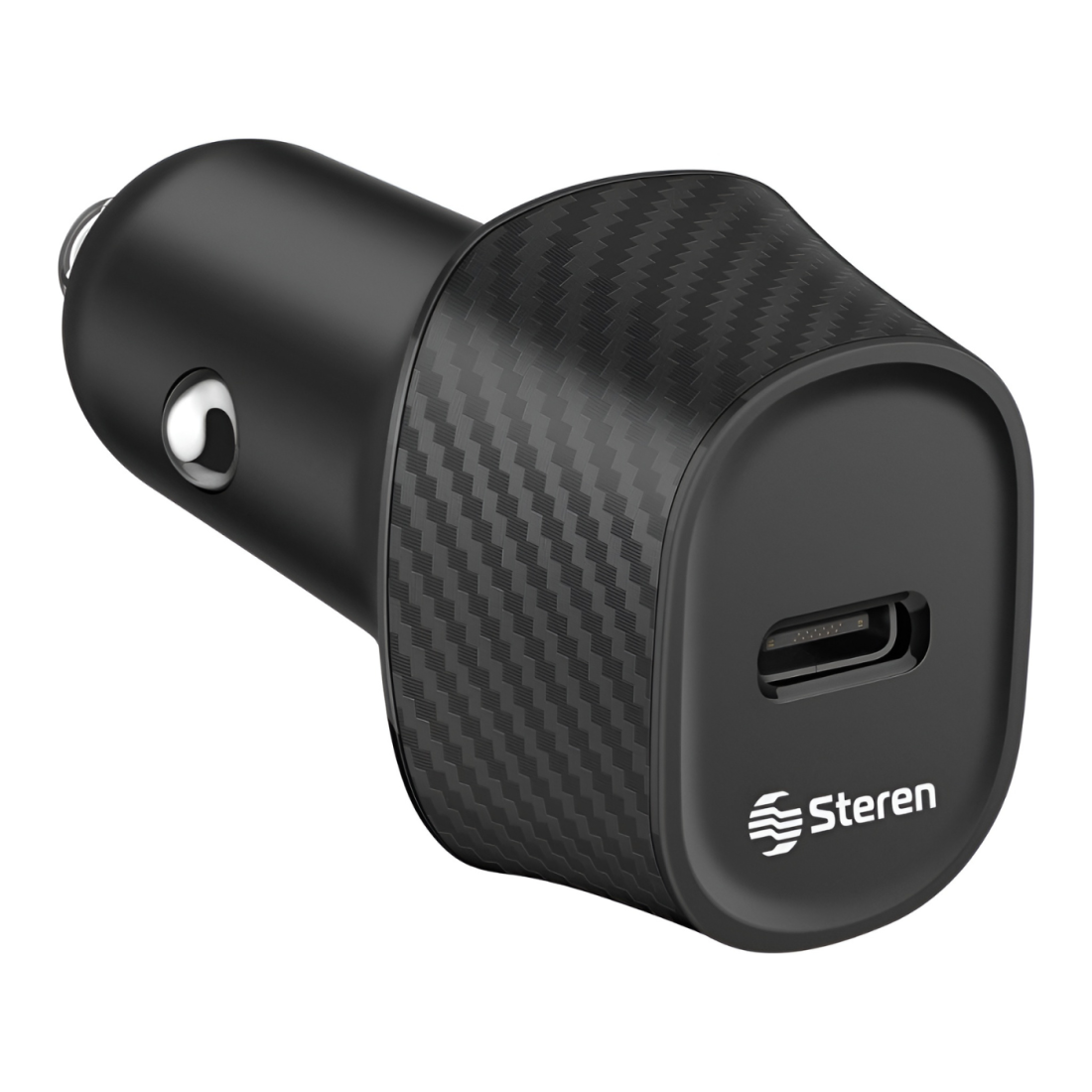 20W CARGADOR STEREN PARA AUTO CON POWER DELIVERY ELI-854
