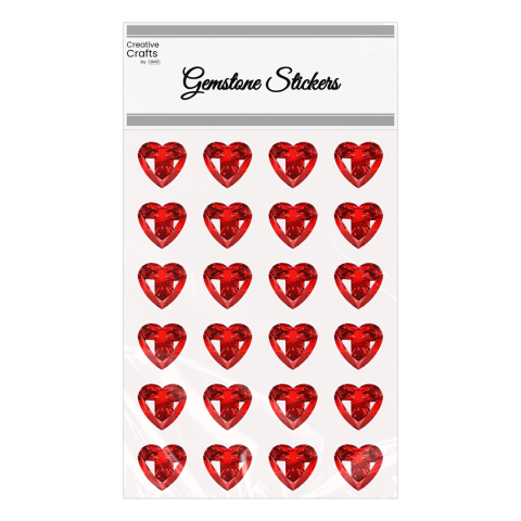 ACCES TIRA PEGATINAS UMG SH-55103 GEMA CORAZON ROJO 159323