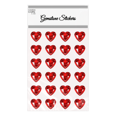 ACCES TIRA PEGATINAS UMG SH-55103 GEMA CORAZON ROJO 159323