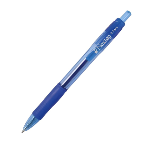 BOLIGRAFO NEXTEP RETRACTIL MEDIANO 0.7MM AZUL NE-062A