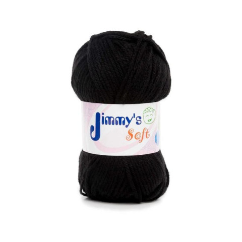 ESTAMBRE SOFT LISO JIMMY´S 1825-NEGRO 50GR 153585