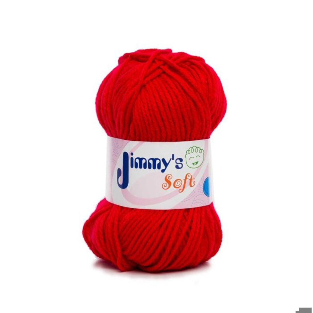 ESTAMBRE SOFT LISO JIMMY´S COL. 1806 ROJO 50GR 153577
