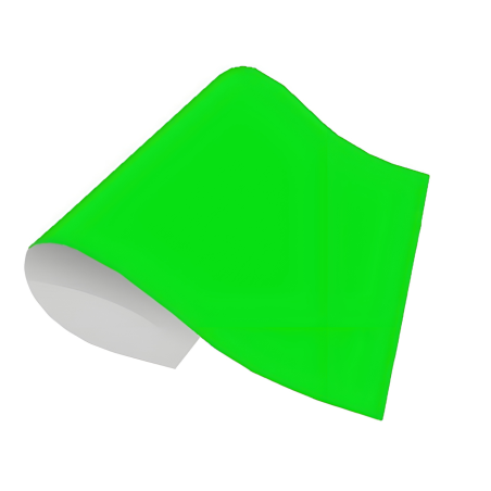 CART. FLUORESCENTE EUROMAC 47.5 X 66 CM VERDE 5308